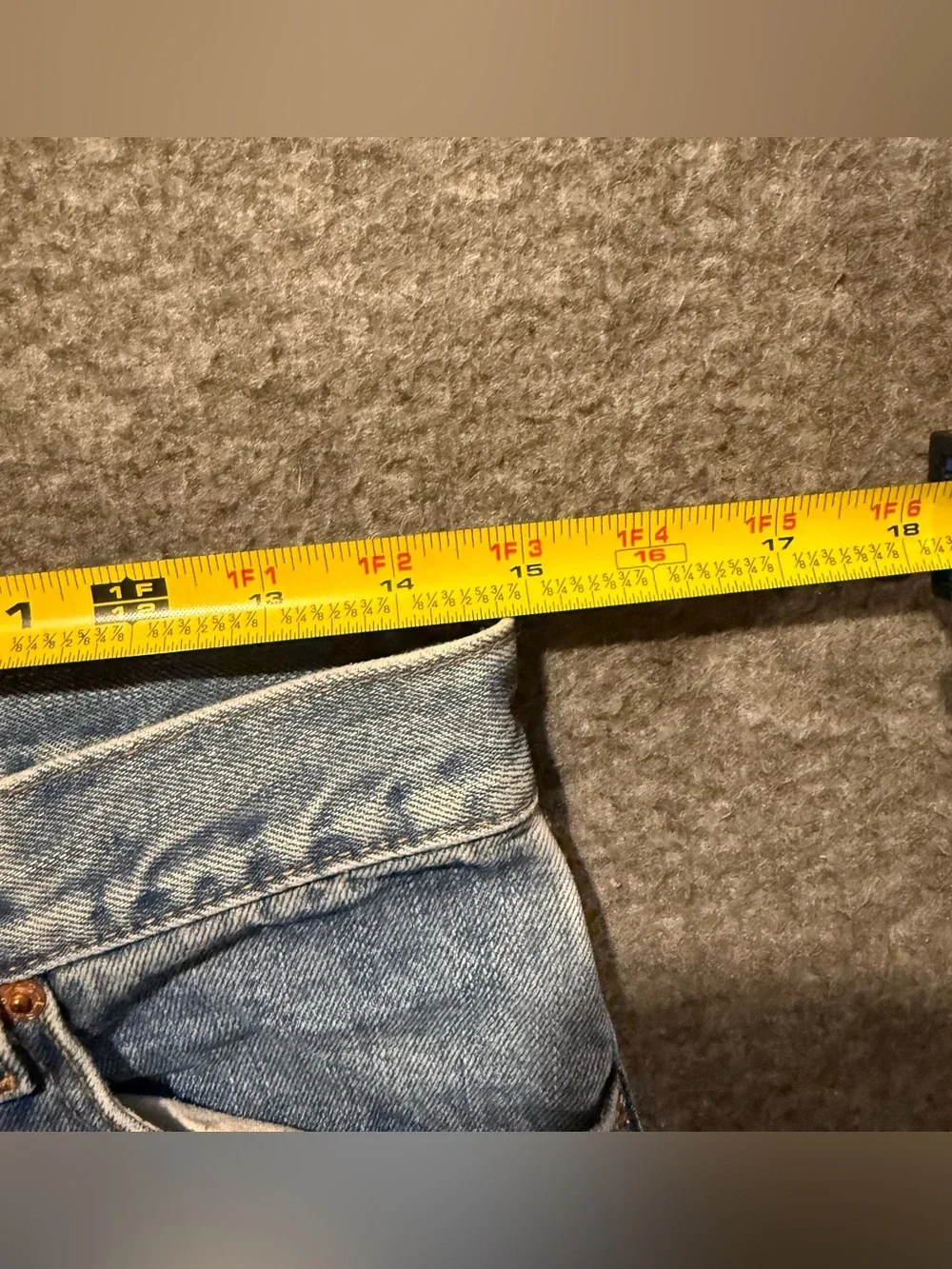 Levis 505 Vtg Jeans Mens 30x34 blue Regular Straight Fit Y2K Cotton Durable